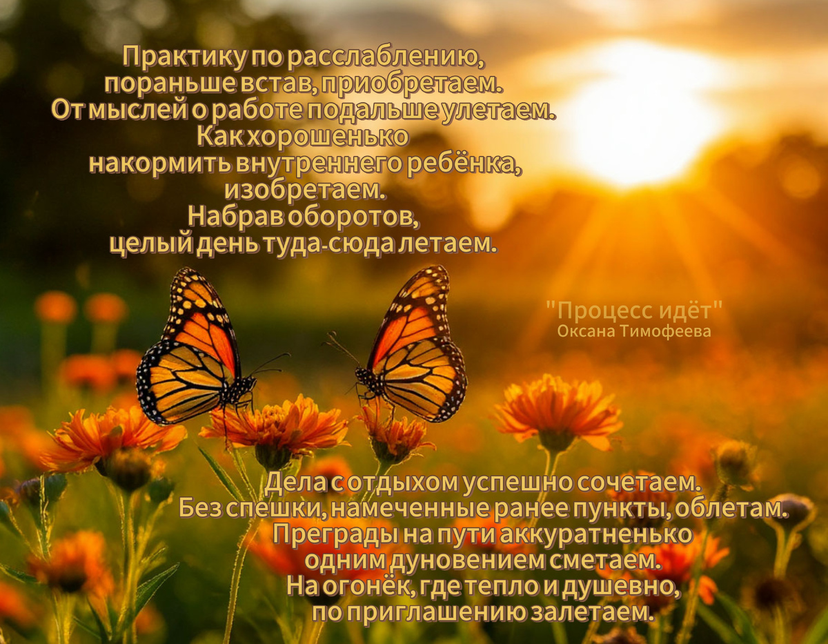 "Процесс идёт". Оксана Тимофеева (автор)