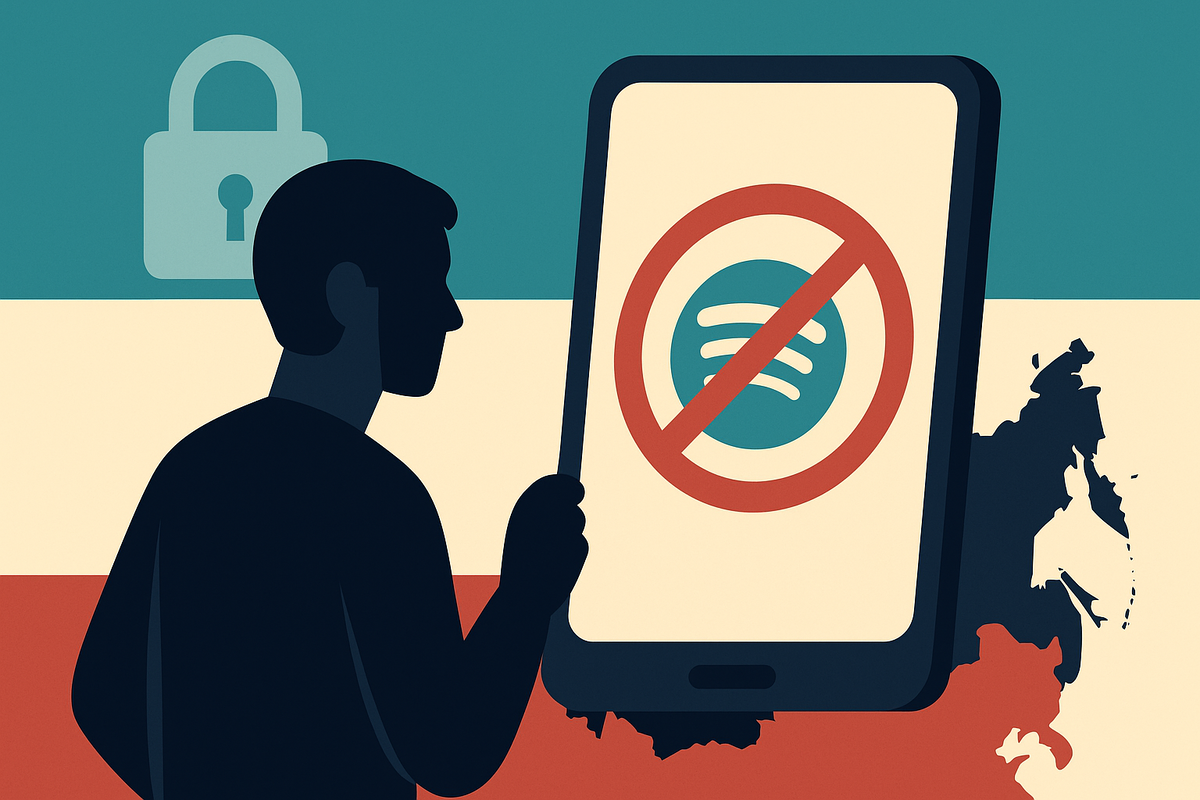 Спотифай не работает россия