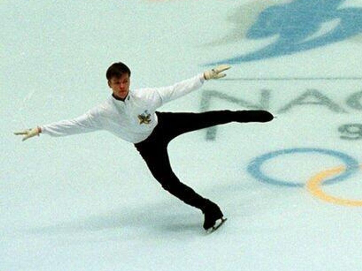    Фигурист Игорь Пашкевич на Олимпийских играх в Нагано© Фото : Социальные сети
