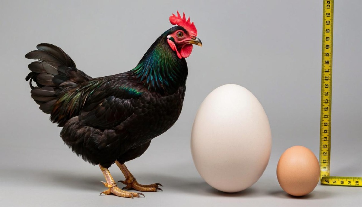 Курица Моник с яйцом-рекордсменом