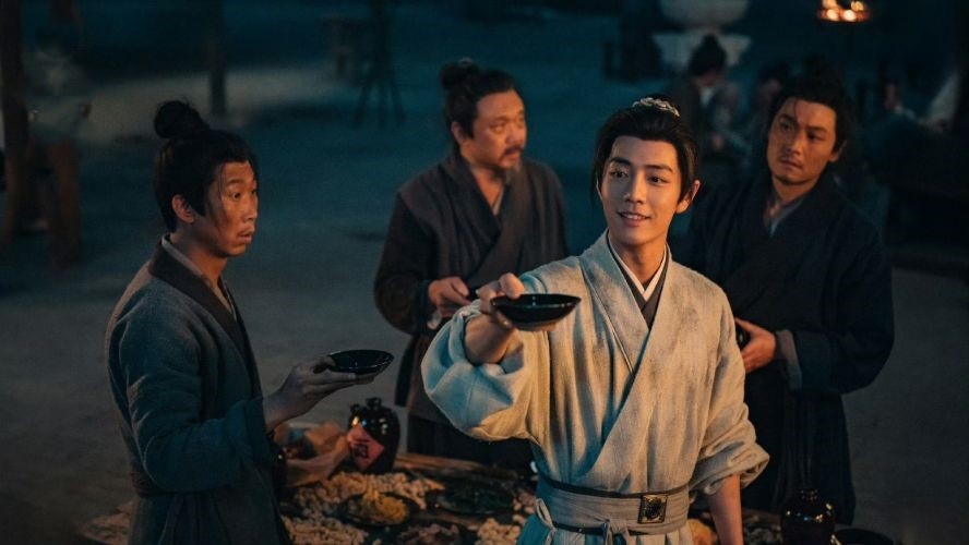 Стоп кадр дорамы *Легенда о Цзан Хае*.