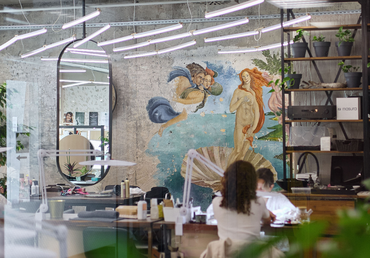 Интерьер салона