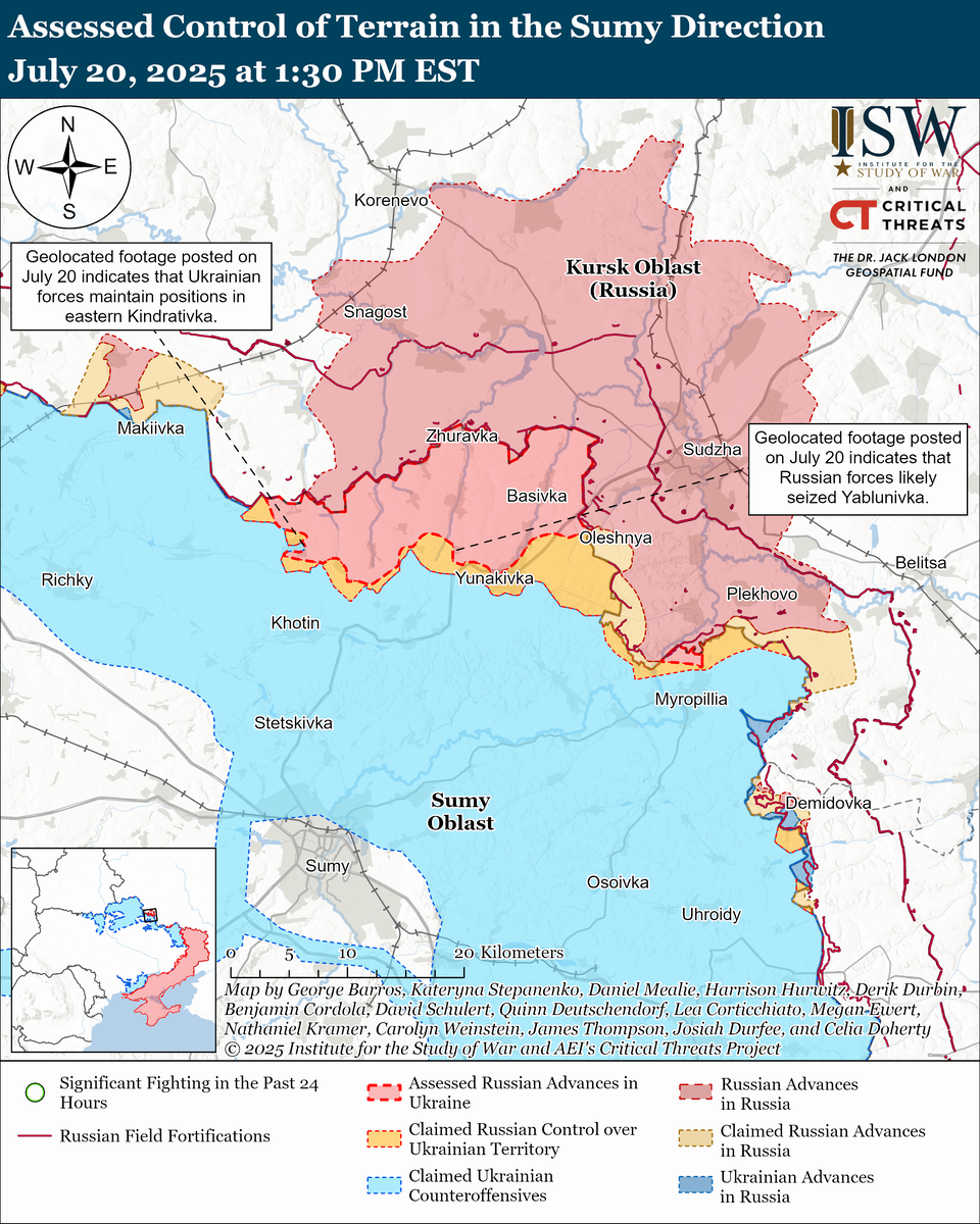 Источник: Американский Институт Изучения Войны. 
