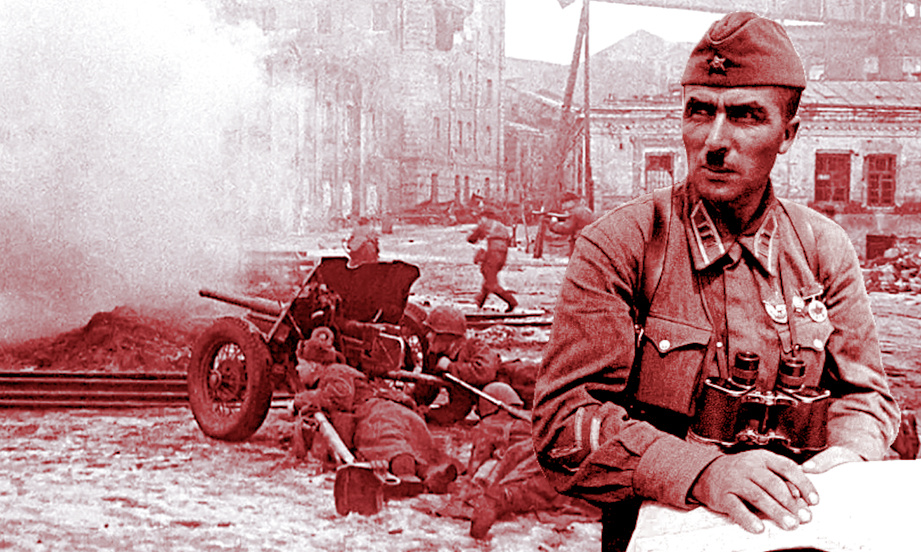 Советский военачальник И. И. Федюнинский.