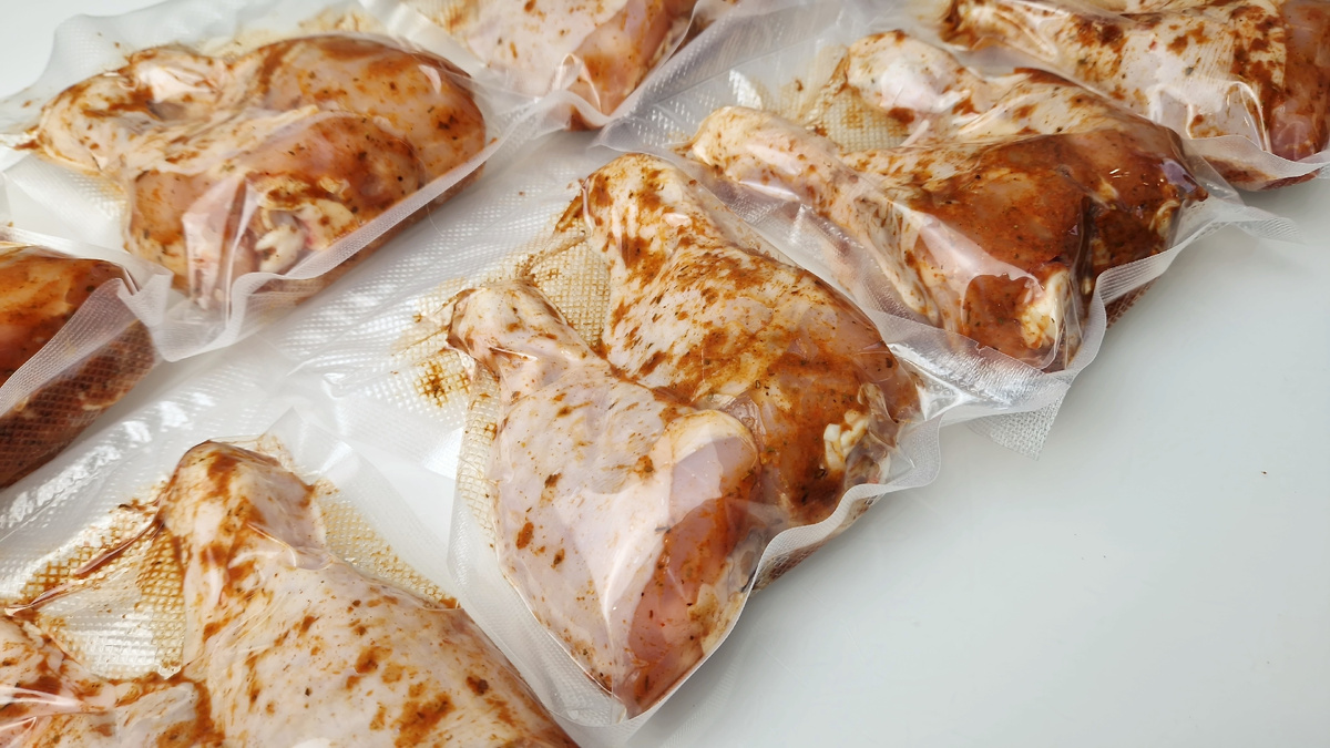 Это ножки, приготовленные к погружению в су-вид