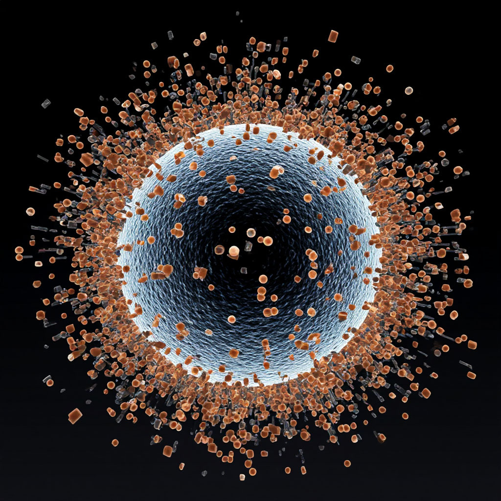 Наночастицы из чипов