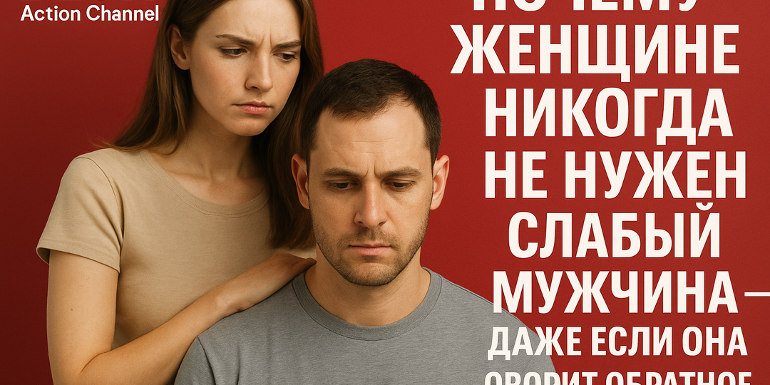 ПОЧЕМУ ЖЕНЩИНЕ НИКОГДА НЕ НУЖЕН СЛАБЫЙ МУЖЧИНА — ДАЖЕ ЕСЛИ ОНА ГОВОРИТ ОБРАТНОЕ