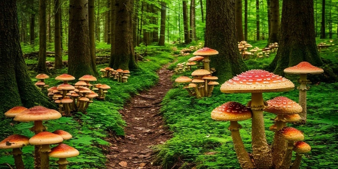 Лесное путешествие: наслаждение красотой и польза для здоровья.