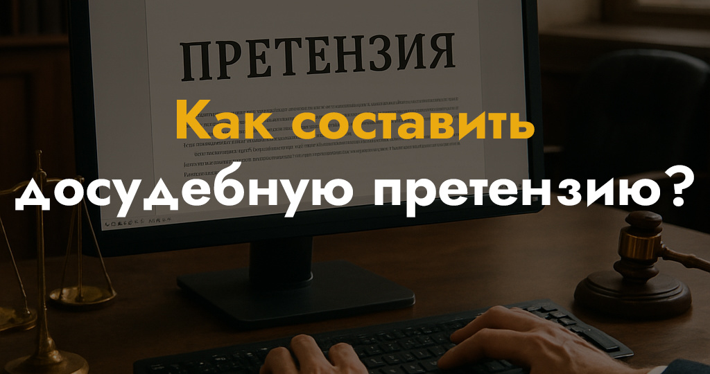 Как составить досудебную претензию?