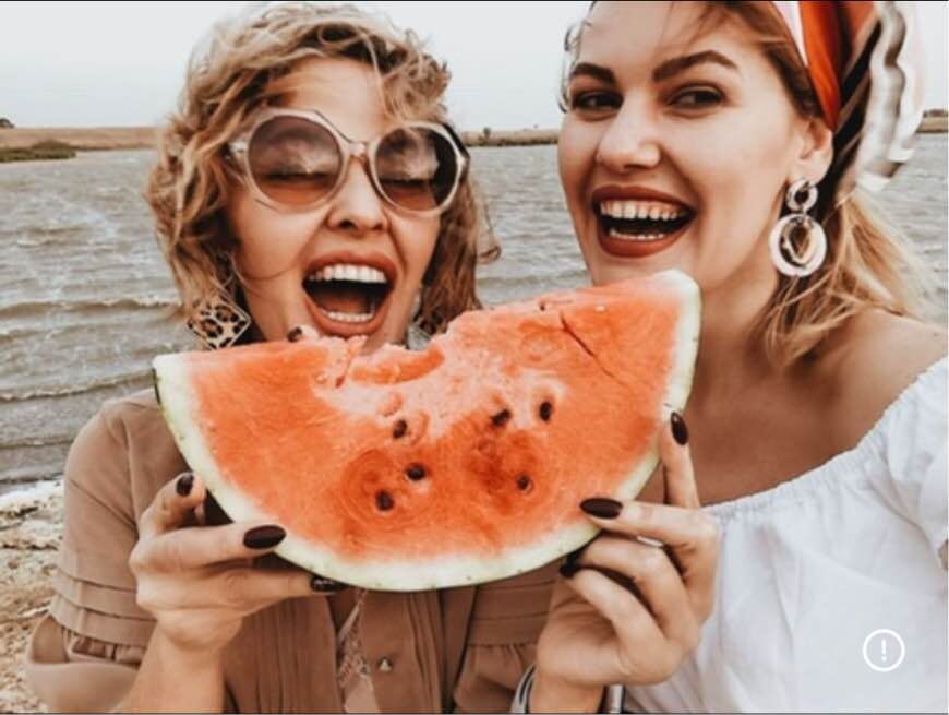 Арбуз - с чем есть будем? Фото из личного архива