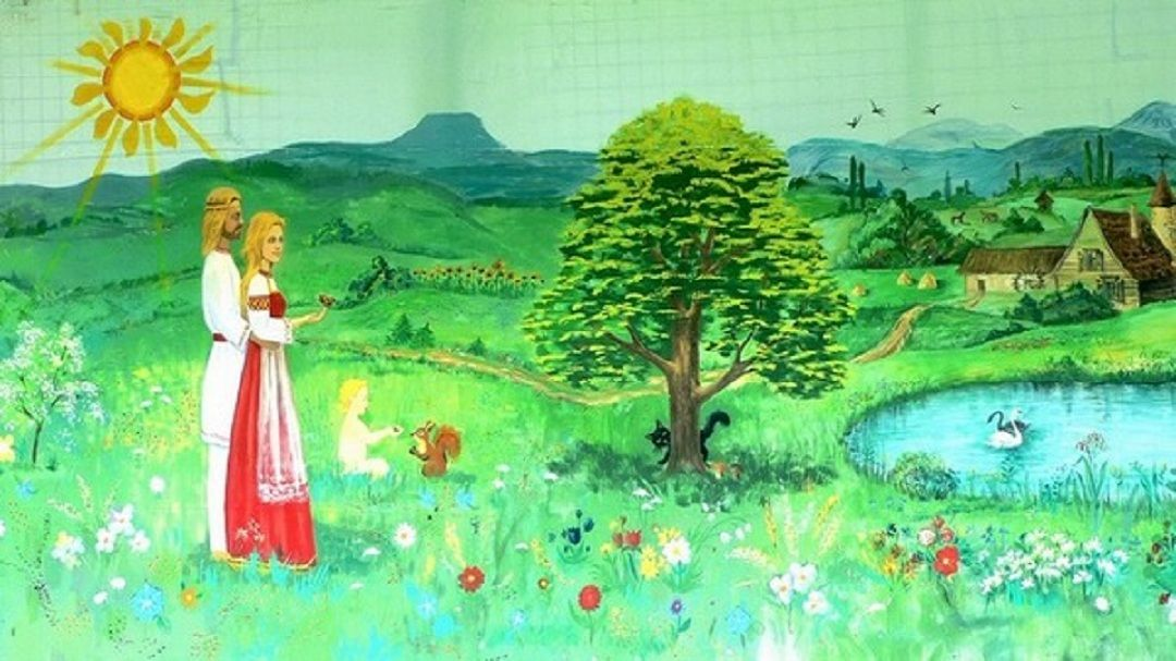 Счастливый образ Родины своей рисуют наши дети