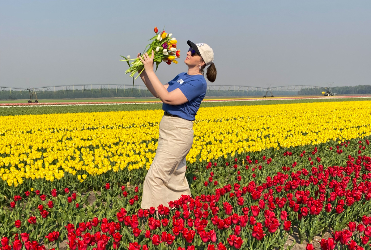 На фото, кстати, Беларусь, а не Голландия... ой, Нидерланды ;)