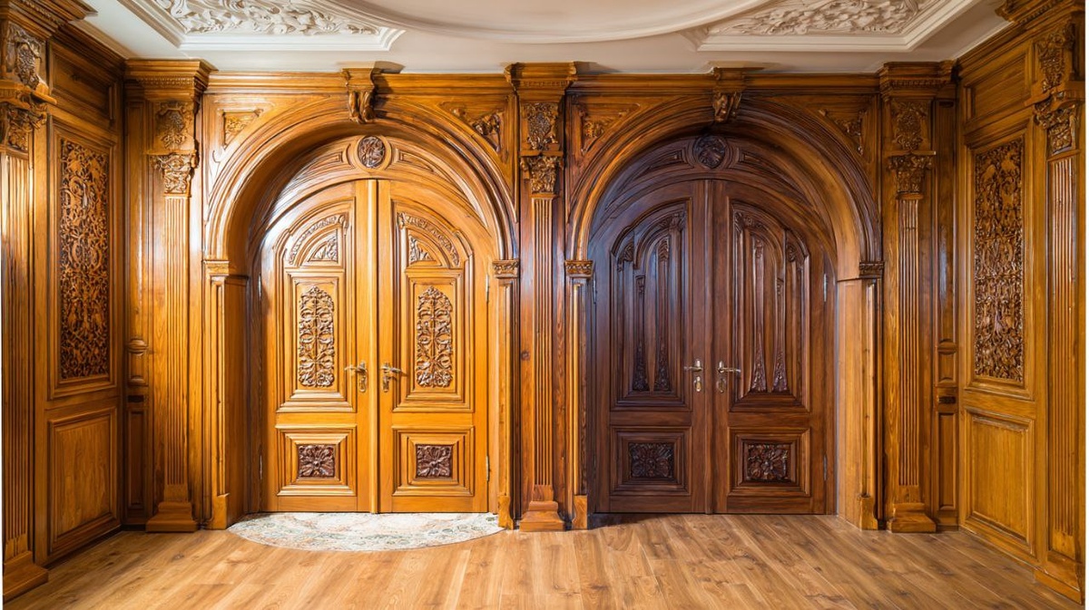 Как дерево преображает дом: арки, наличники и дверные порталы от мастера