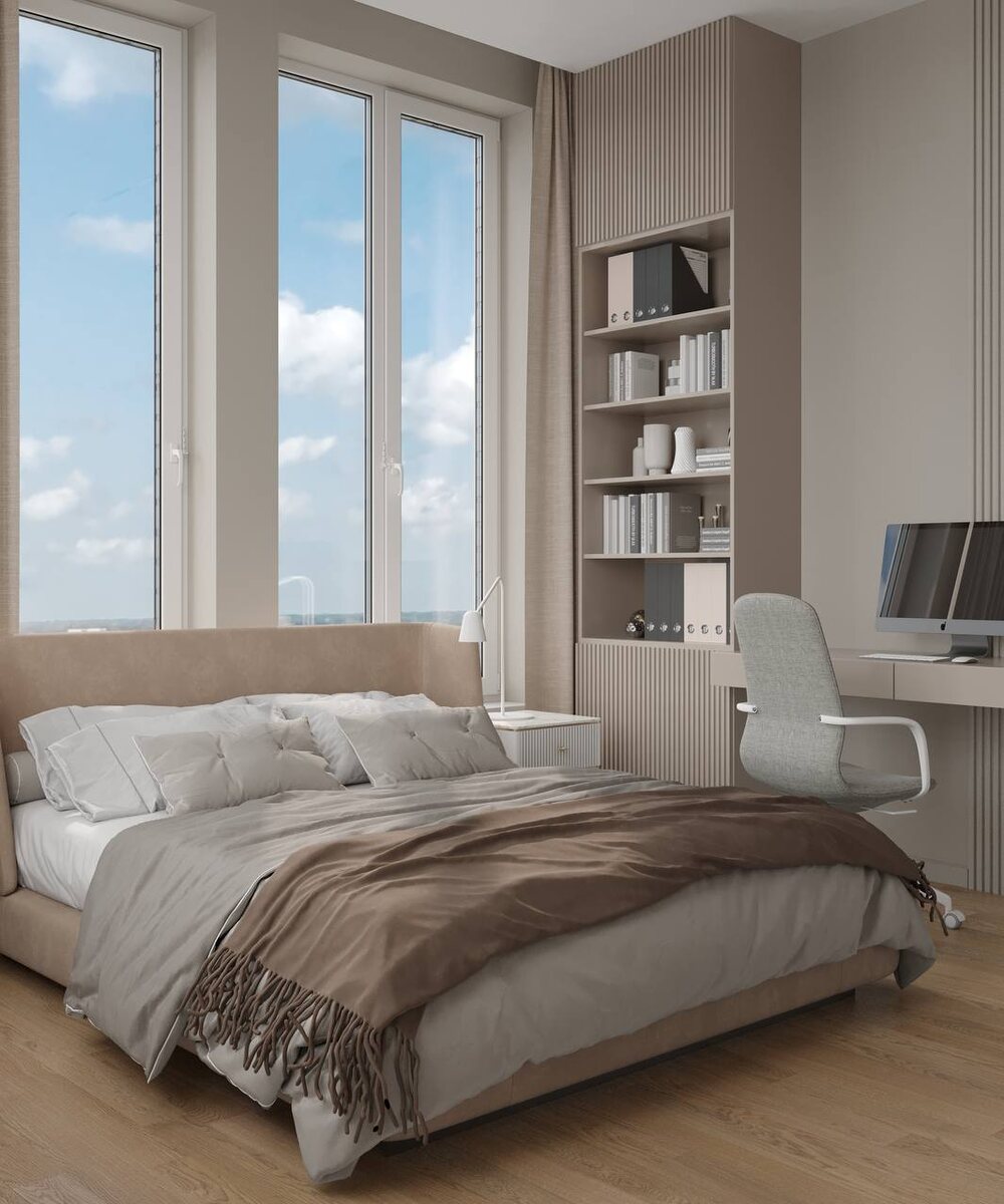 Дизайн-проект и ремонт квартиры 67,5 кв.м. от ГК «Поколение».