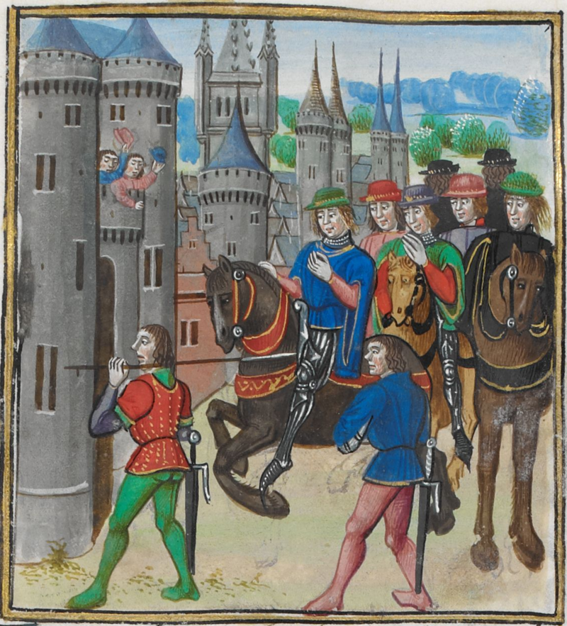 Генрих Болингброк въезжает в Лондон