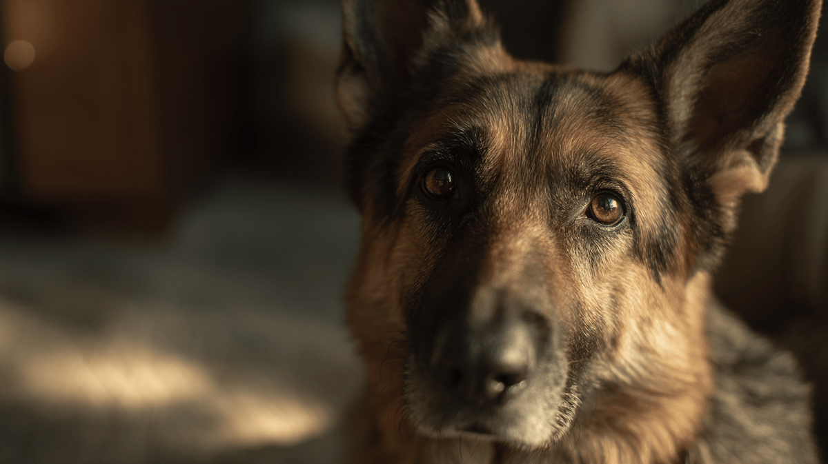 Когда внутри немецкой овчарки внезапно просыпается британская мышка...