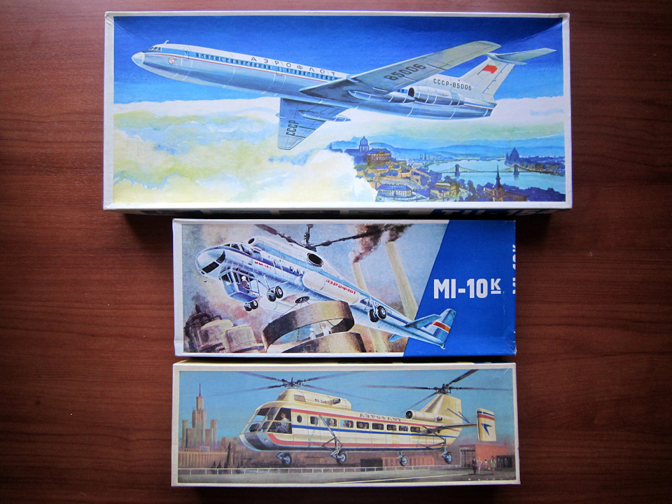 ГДРовские авиамодели "PlasticArt"; фото из интернета