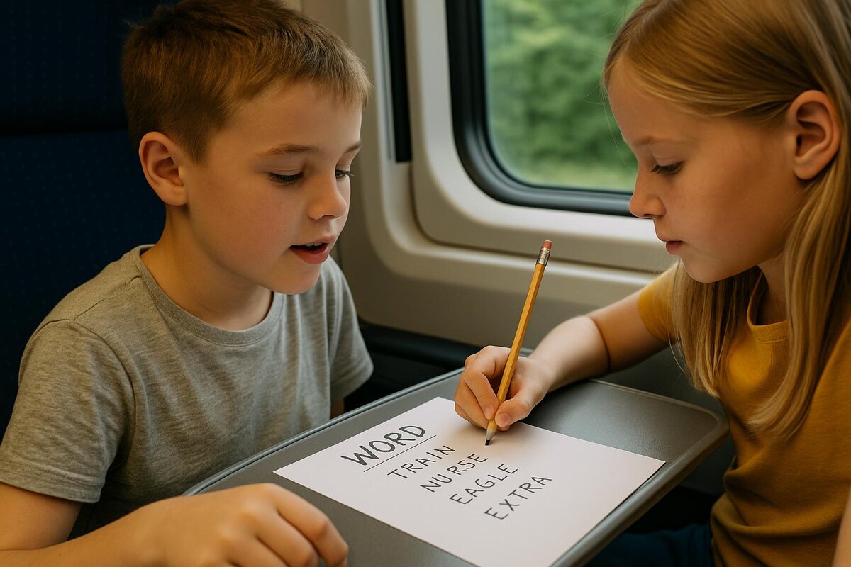 Дети играют в слова