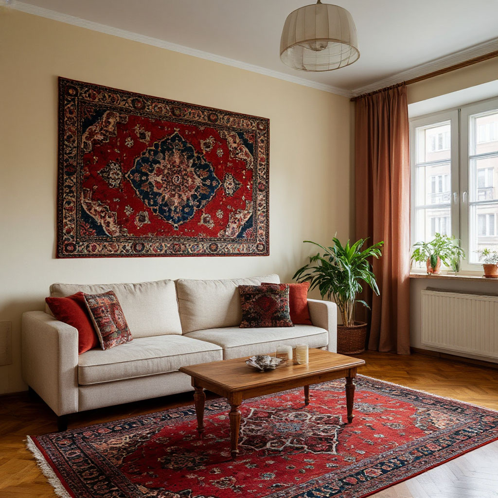 Ковёр на стене