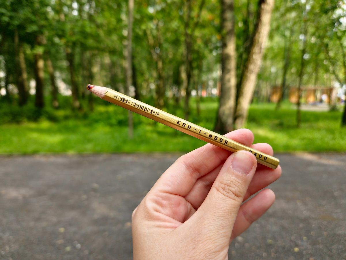 Мягкий карандаш, приятно им рисовать