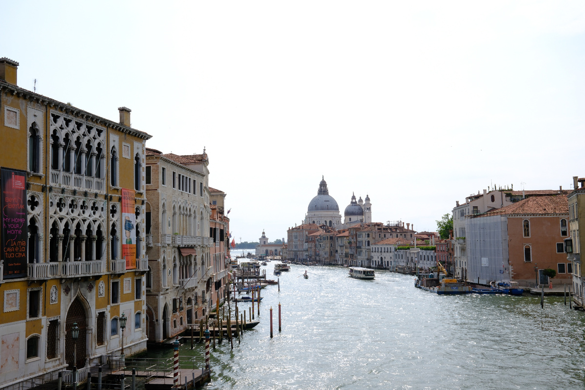 Вид с моста Академии. Венеция