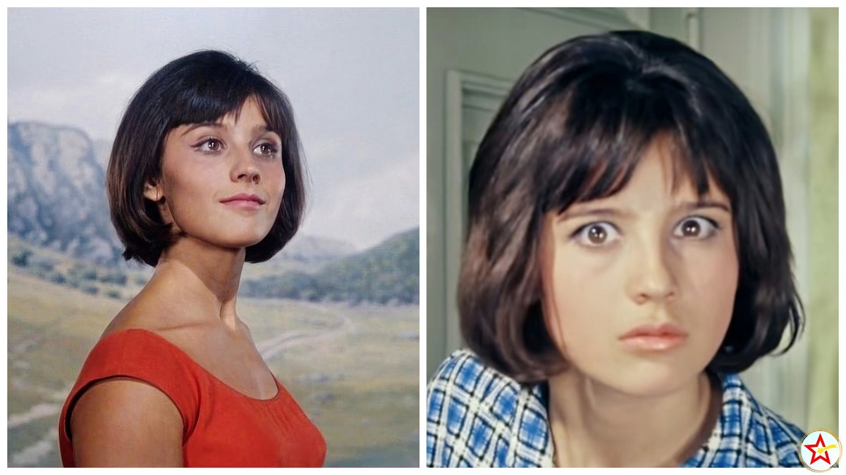 Кадры из фильма "Кавказская пленница" с участием Натальи Варлей