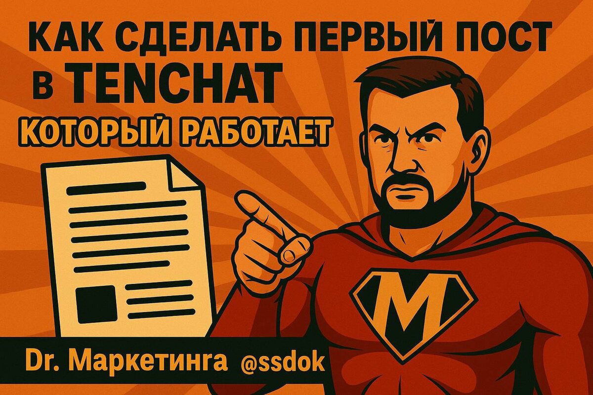 Доктор Маркетинга сделает разбор первой публикации