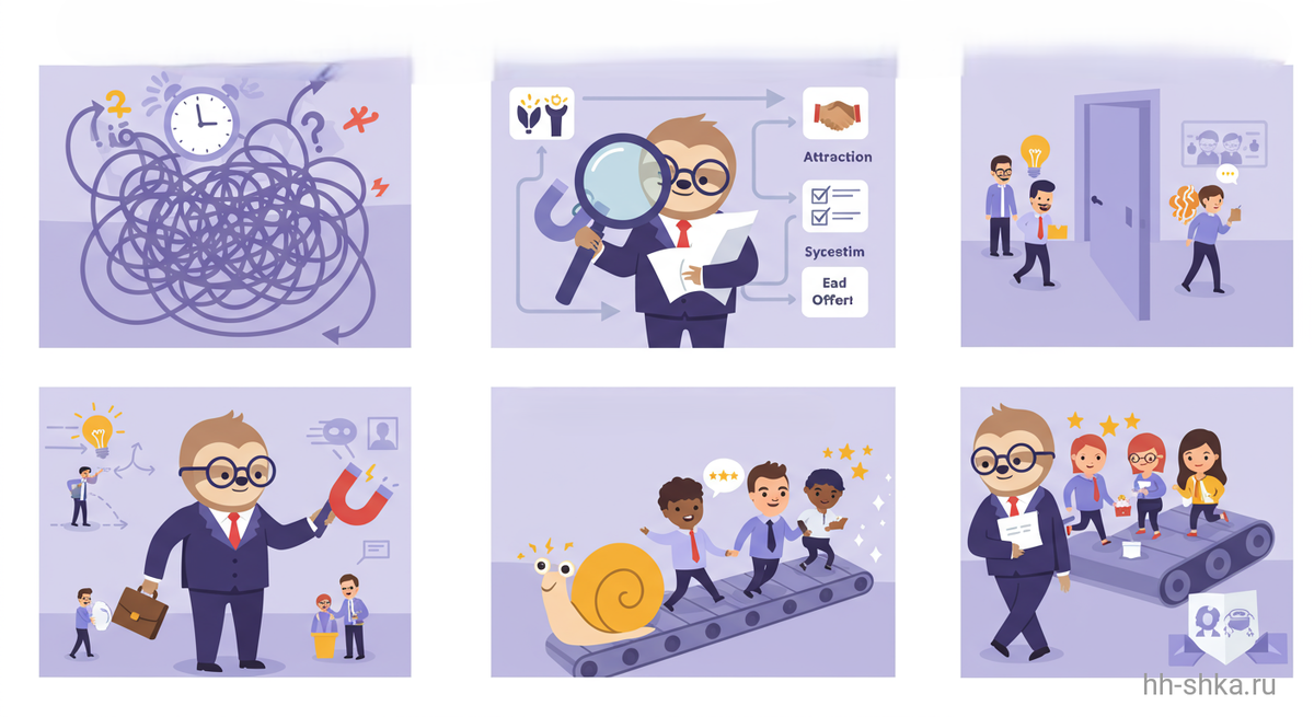 Кадровый голод: Как выиграть войну за таланты — пошаговая стратегия из 7 шагов