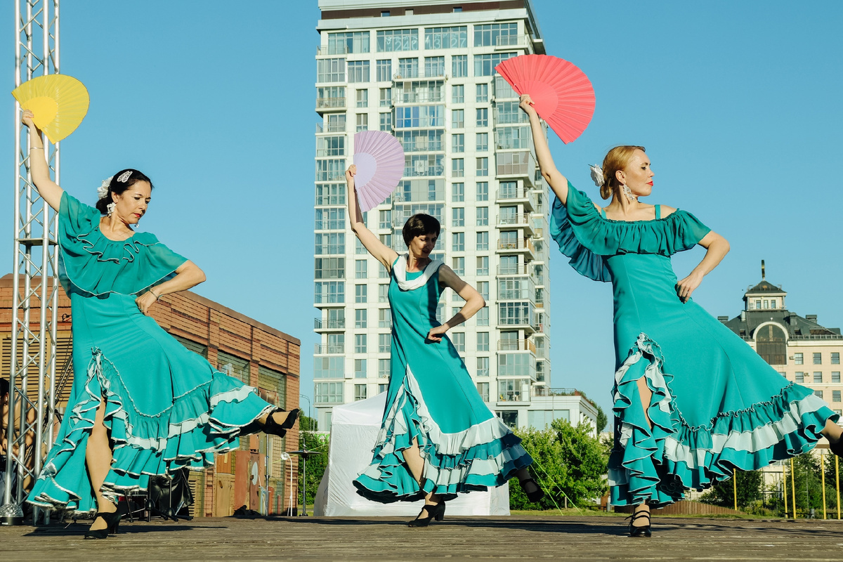 Costa del Flamenco в Казани. Июль 2025.
