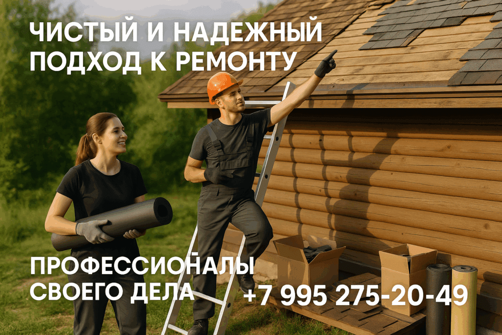    Ремонт крыши: протечки, гидроизоляция, утепление, замена кровли genadich