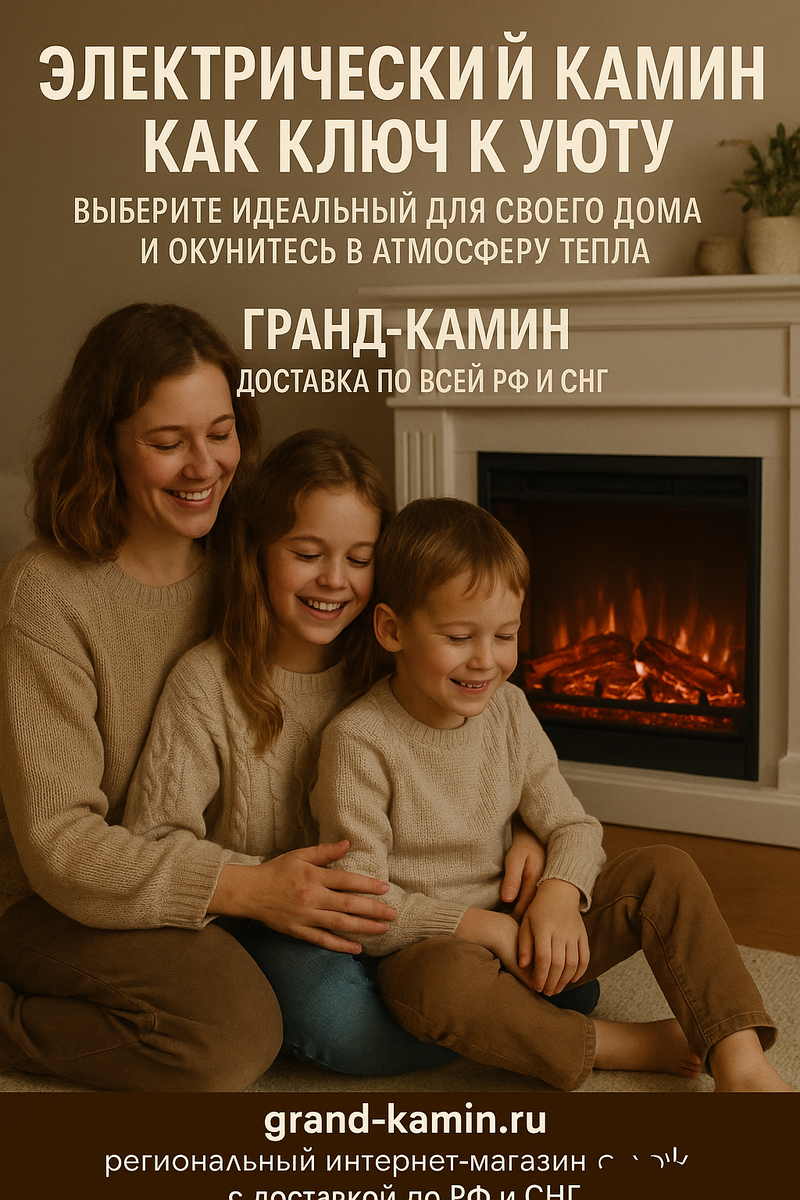    Электрический камин как ключ к уюту: выбери идеальный для своего дома и окунись в атмосферу тепла Kamin