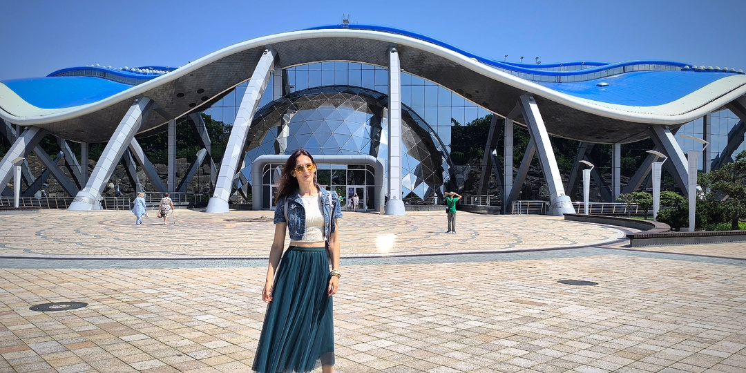 Приморский океанариум – самый крупный океанариум России + морж Миша