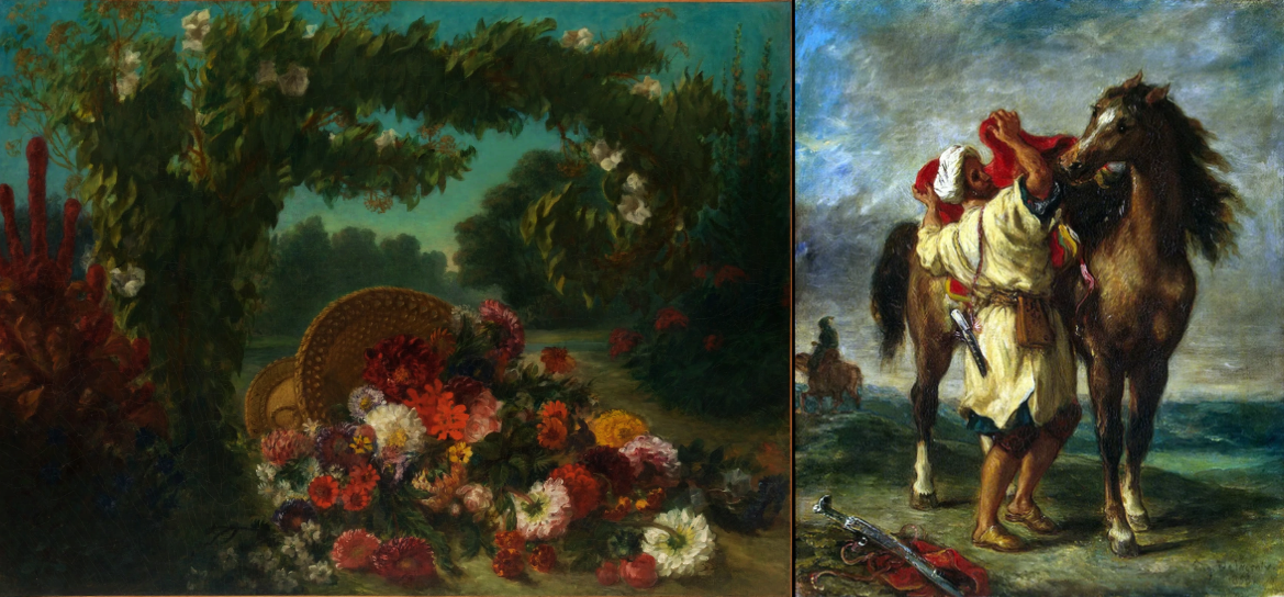 Художник Эжен Делакруа