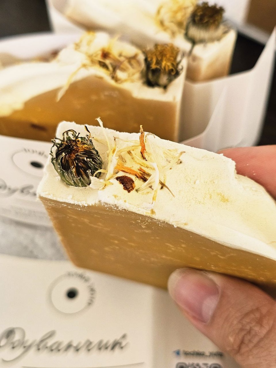 Мыло "Одуванчик" от "Точки уюта"