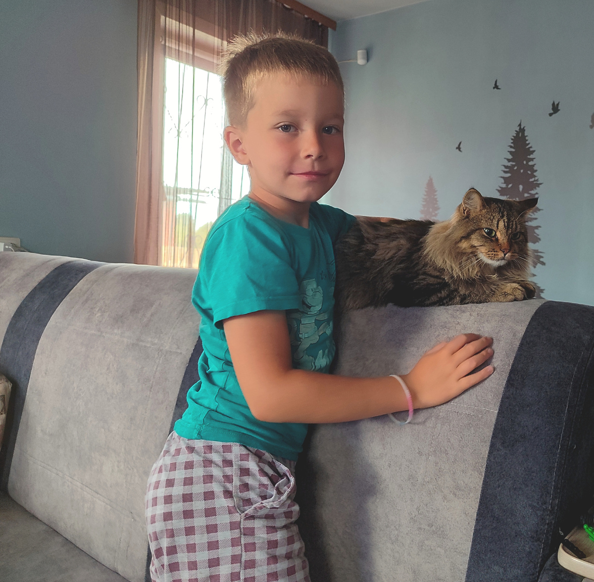 Вадюха и кот Мася