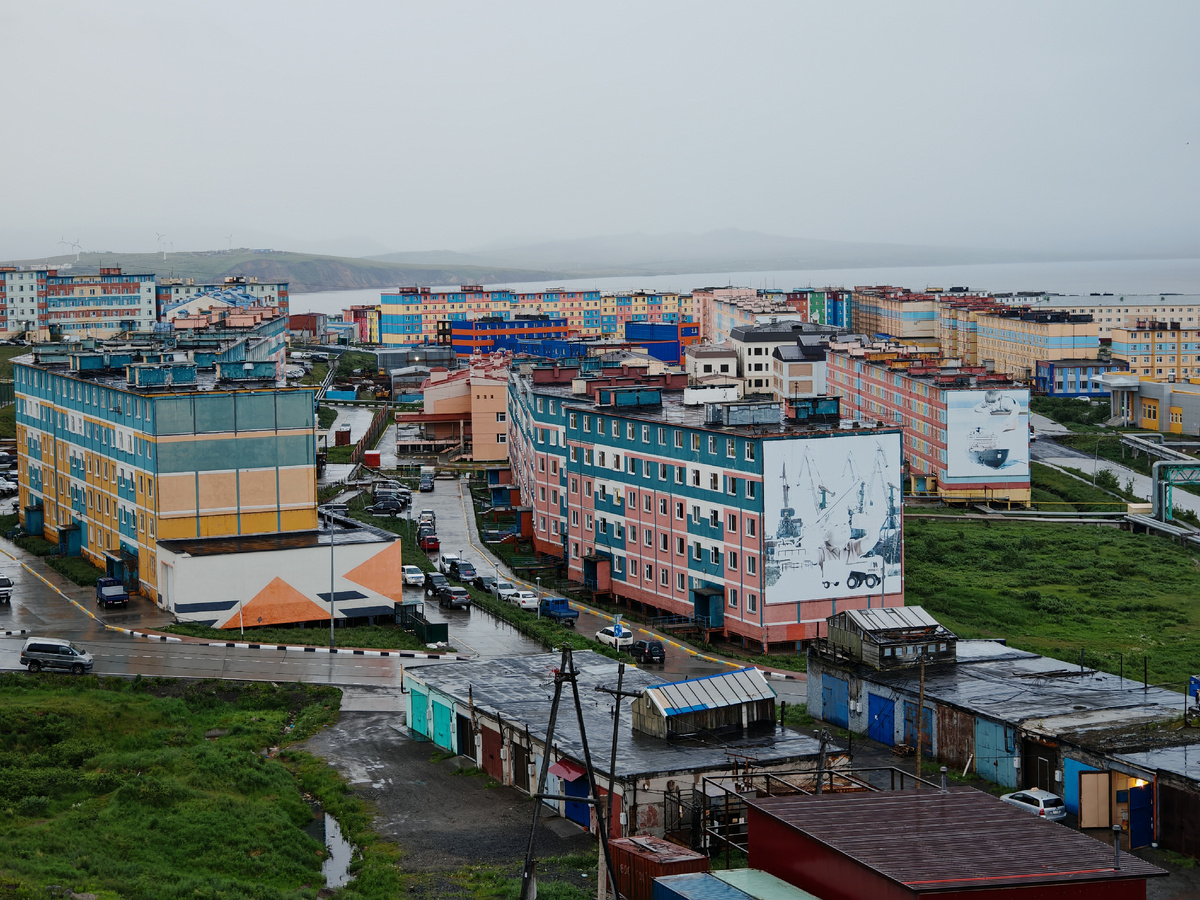 Панорама на Анадырь