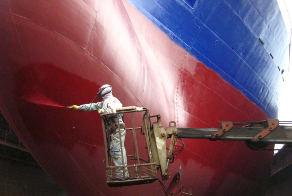 Покраска судна