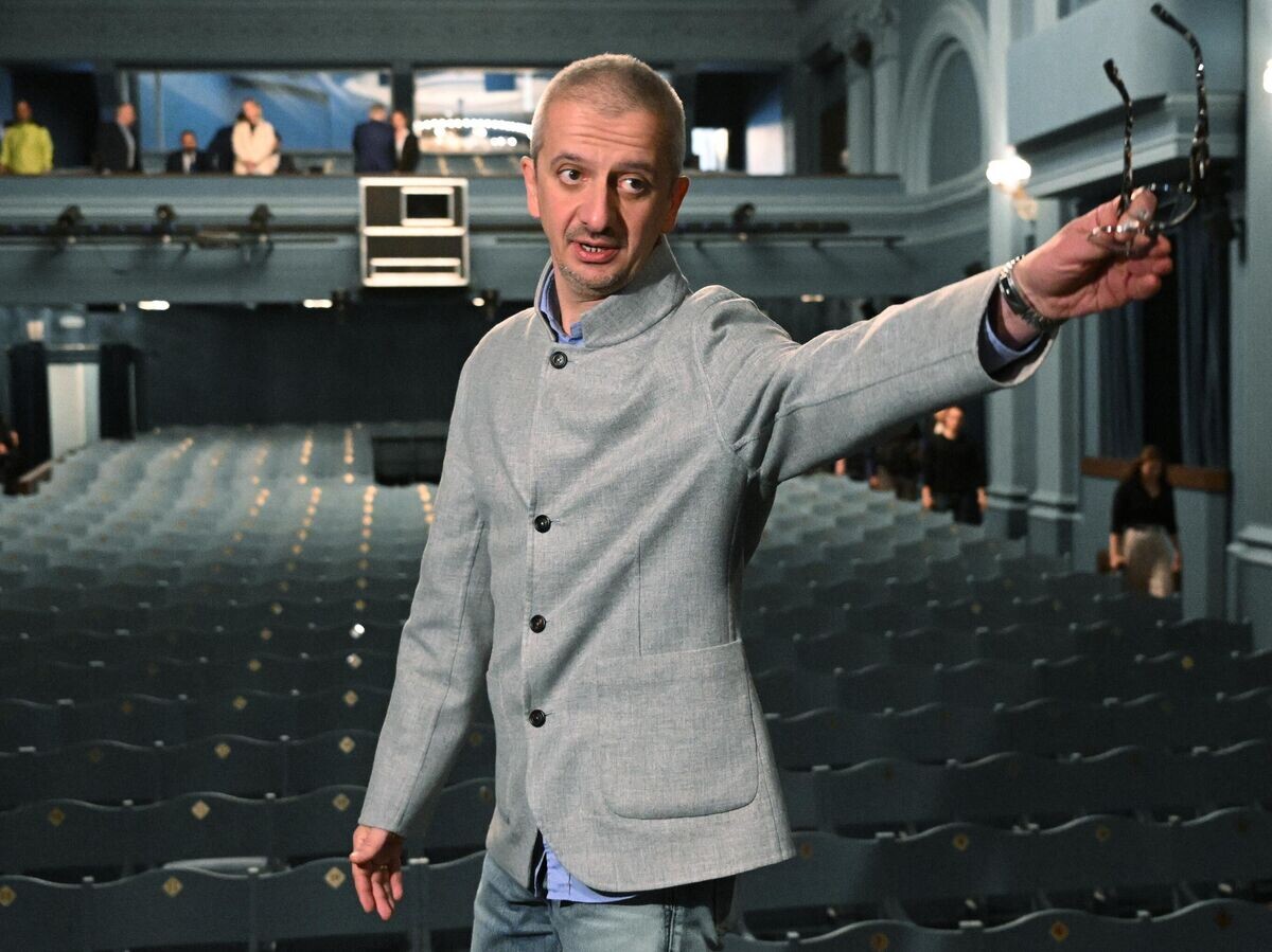    Режиссер, художественный руководитель Московского драматического театра на Бронной Константин Богомолов © РИА Новости / Григорий Сысоев