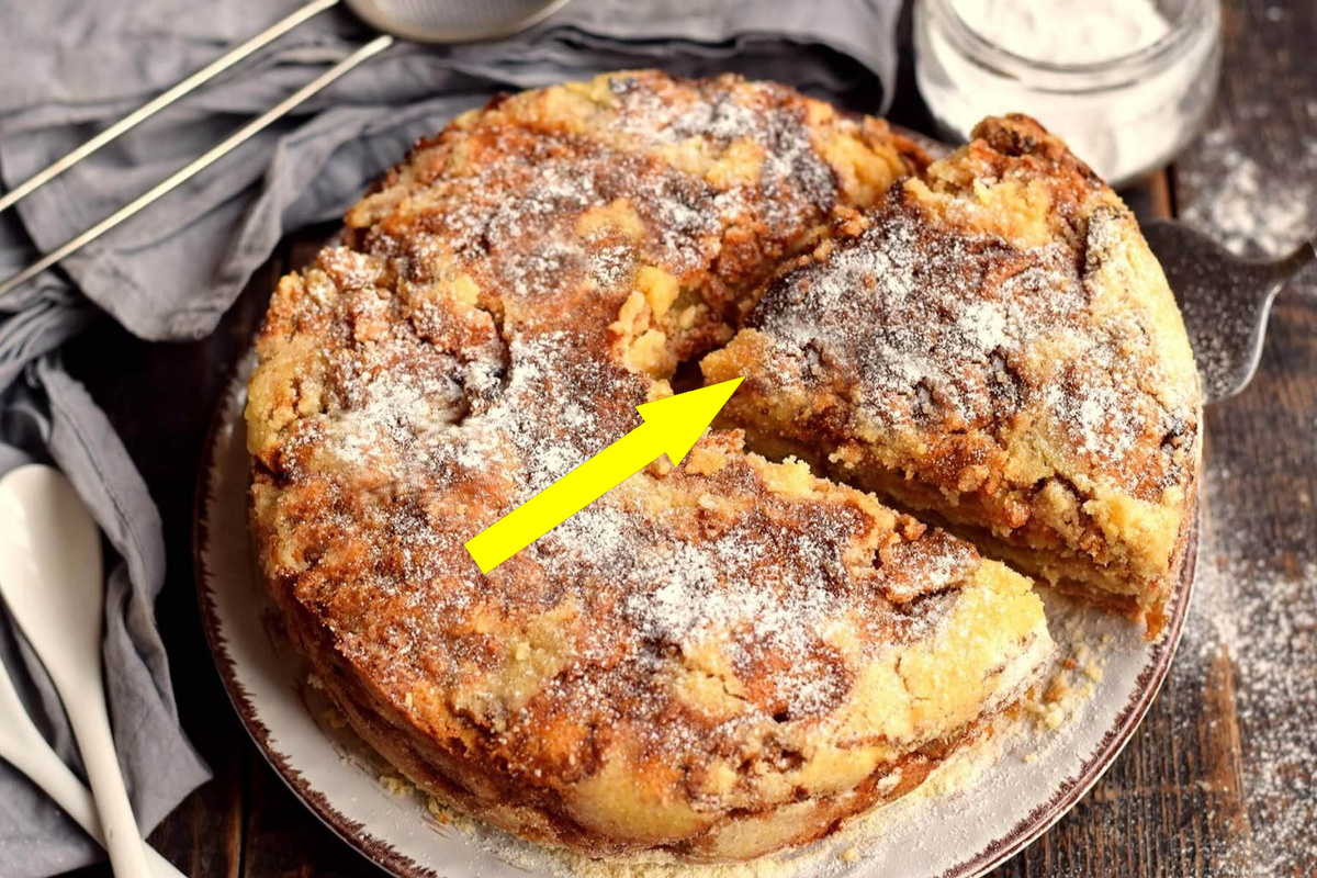    Этот постный пирог с яблоками обманет даже гурманов