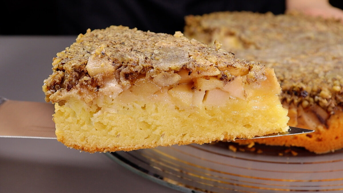    Этот постный пирог с яблоками обманет даже гурманов