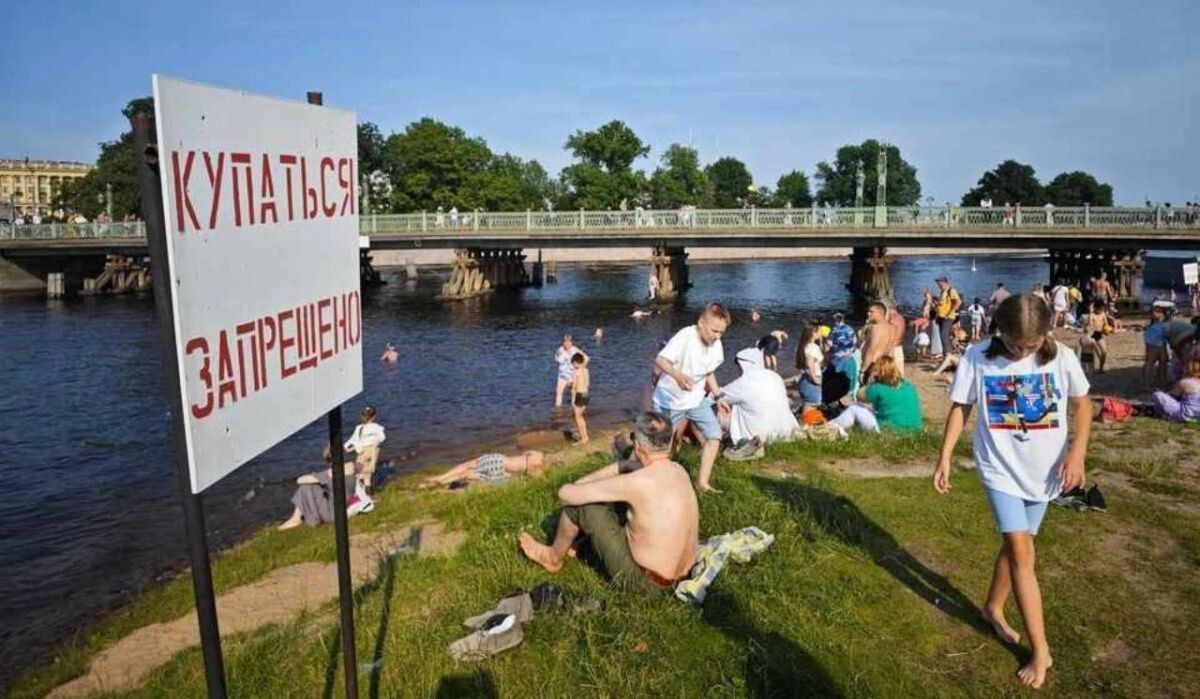     Пляж в Петербурге. Источник: kp.ru Автор фото: Алексей Булатов