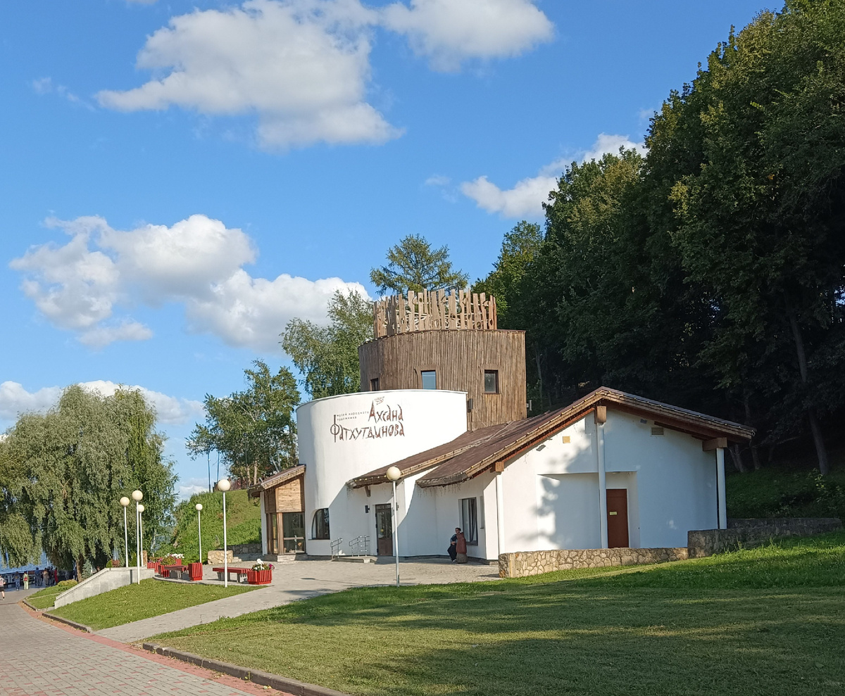 Здание музея в Красном ключе