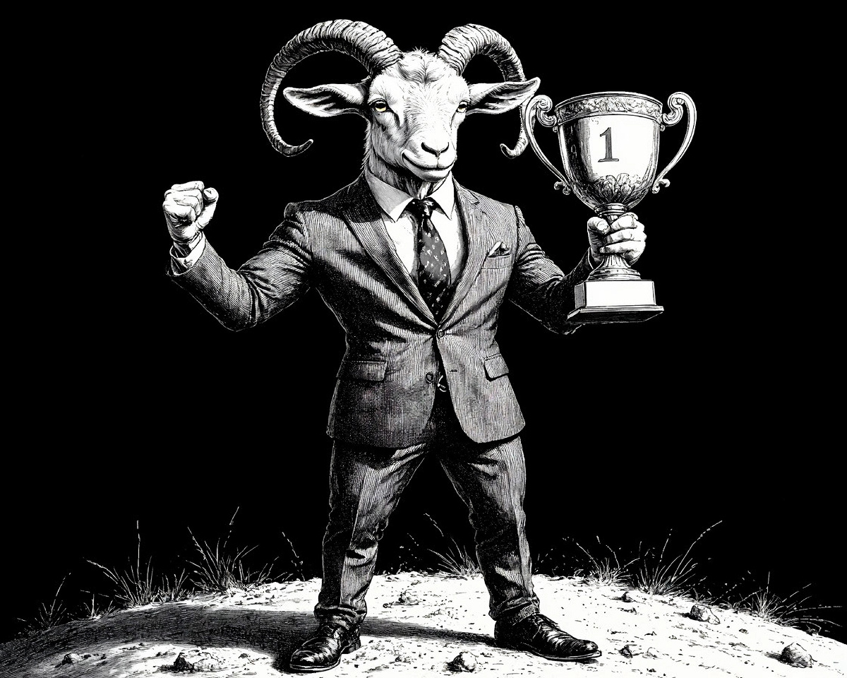 This goat is the GOAT