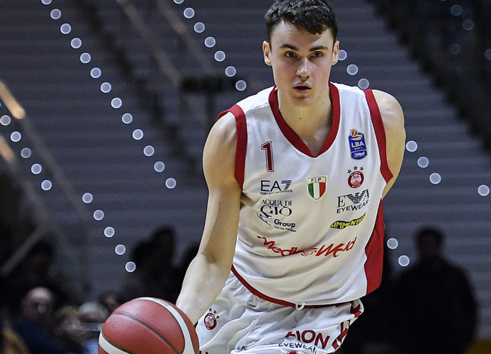    После двух сезонов в Казани Димитриевич отправился в «Милан».   
Фото: Tonello Abozzi, Ipa Sport, Ipa-A, globallookpress.com