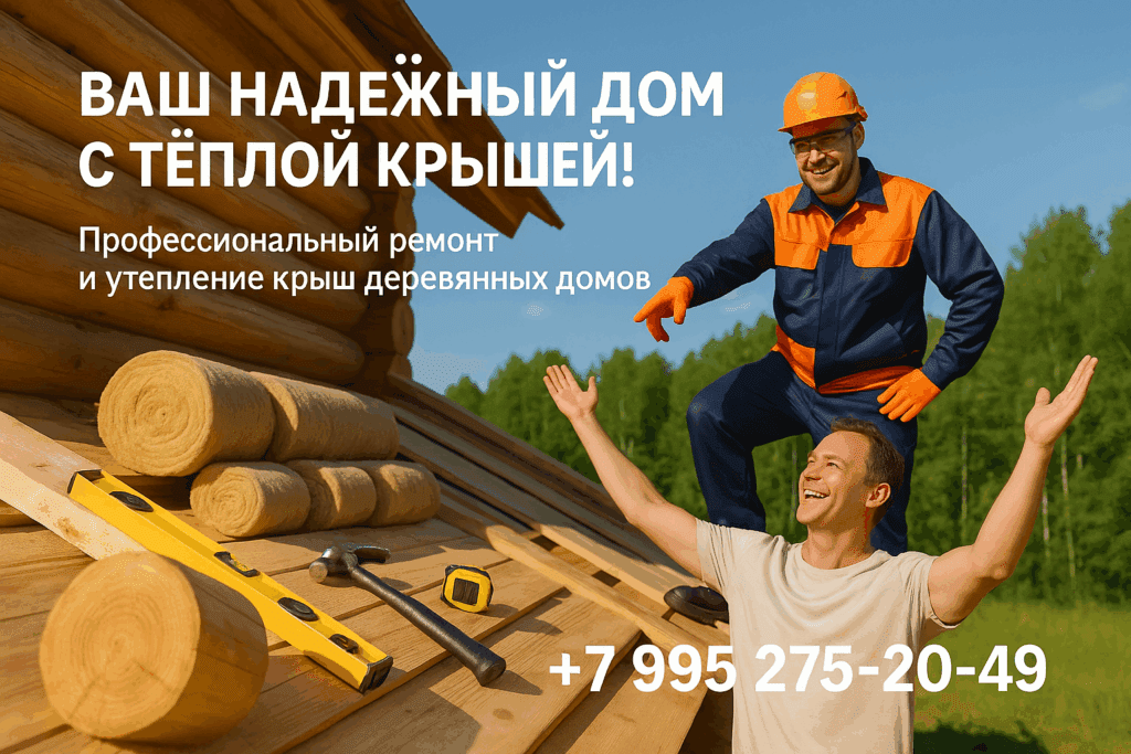    Ремонт и утепление крыши дома из оцилиндрованного бревна: цены, советы genadich