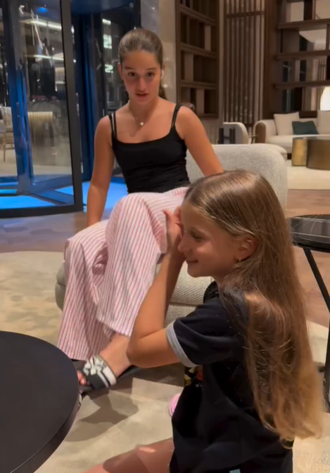 Дочери Ксении Бородиной Маруся и Теона. Фото: соцсети/@borodylia