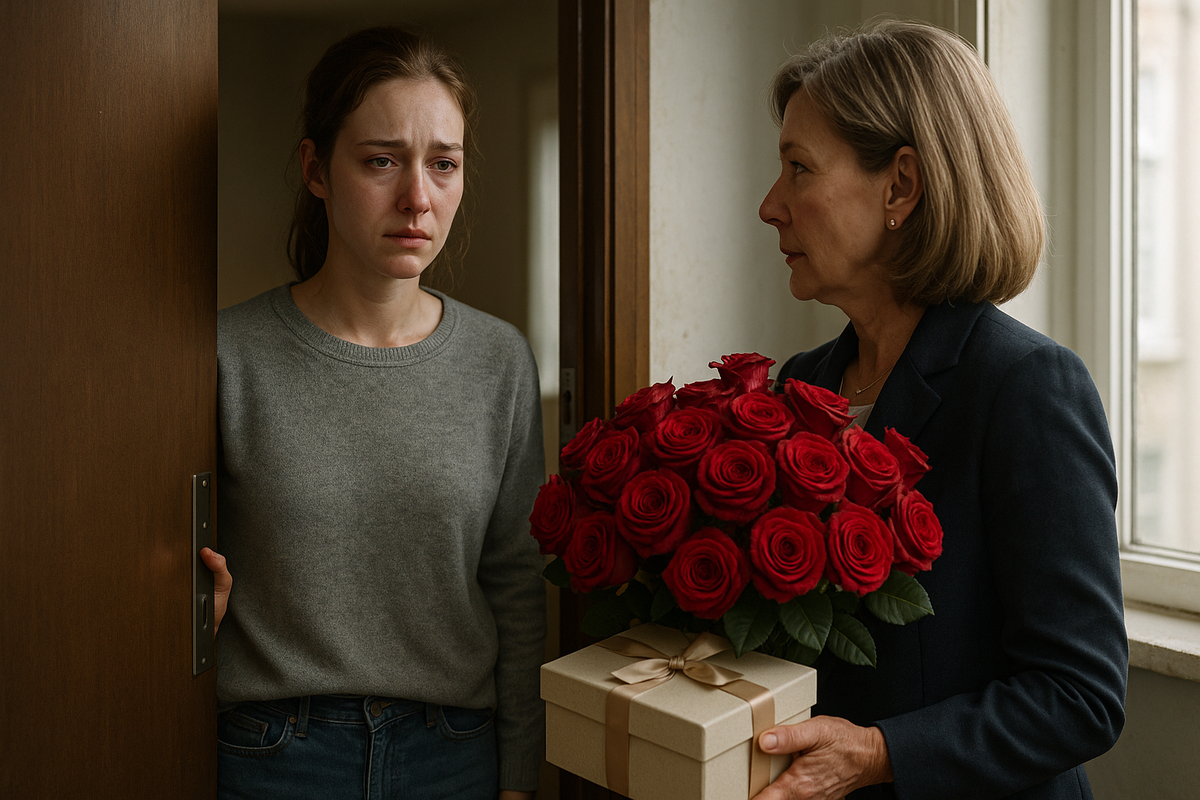 На двадцатипятилетие дочери Марина решилась. Последний шанс. Купила дорогущие серьги, написала письмо на трёх листах, заказала букет из пятидесяти роз.