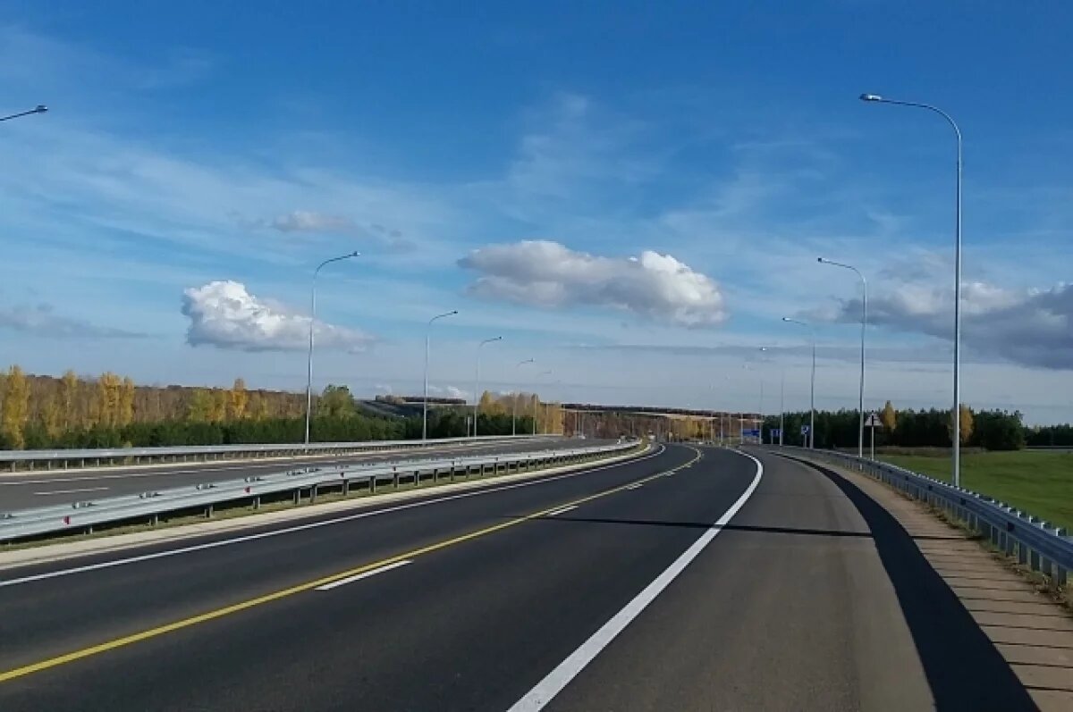    Покрытие отремонтировали на трассе М-7 «Волга» в Нижегородской области