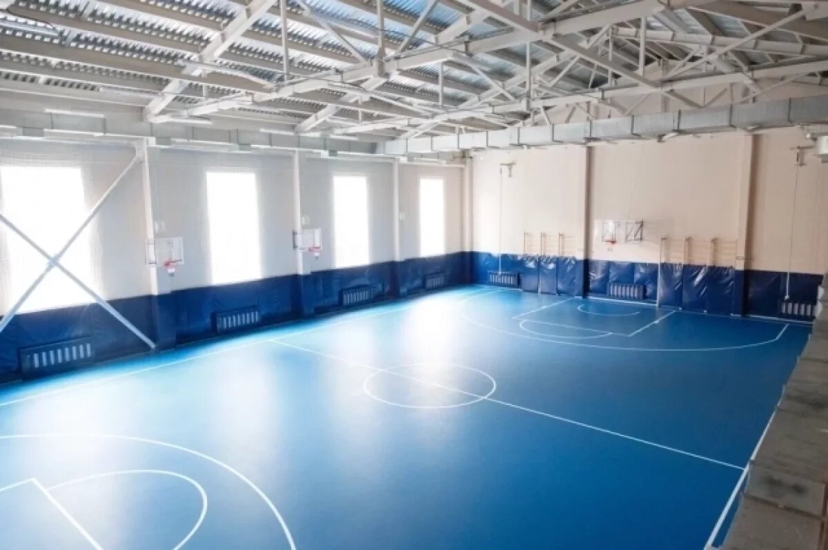    Для одной из школ Перми построили новый спортзал в отдельном здании