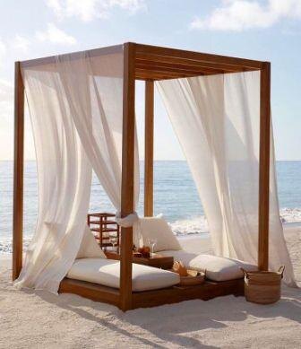 Бунгало на пляже. Фото из интернета.